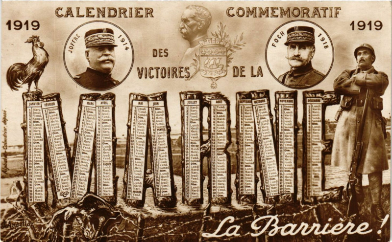 Carte postale ancienne Marne