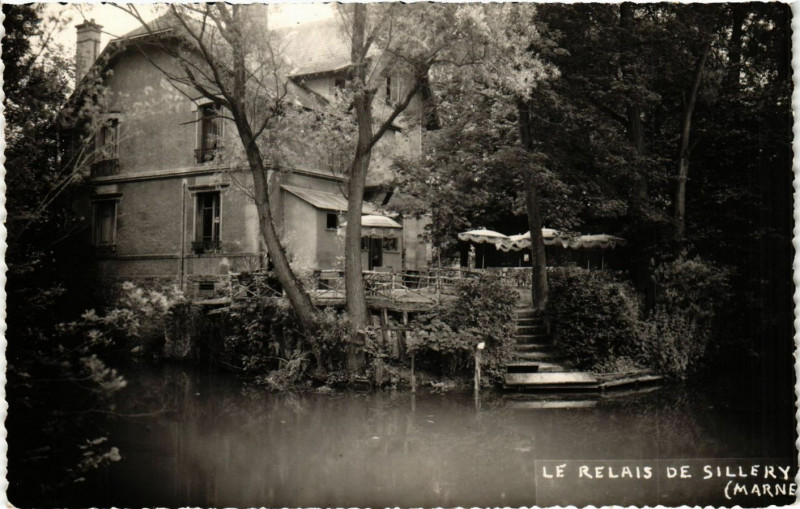 Carte postale ancienne Le Relais de Sillery à Sillery