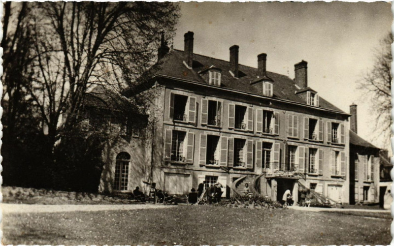 Carte postale ancienne Chateau de Pierry Marne à Pierry