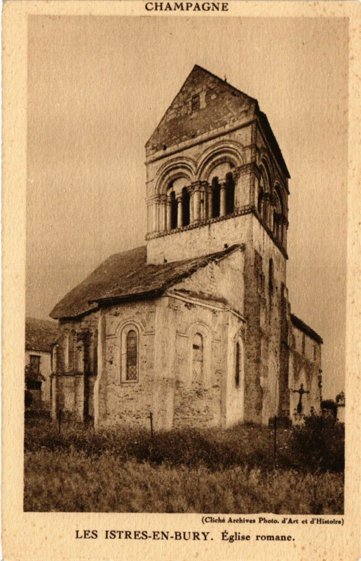 Carte postale ancienne Champagne - Les Istres en Bury