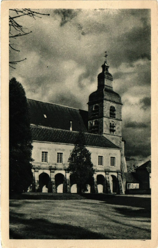 Carte postale ancienne Abbaye de Hautvillers berceau du vin de Champagne à Hautvillers