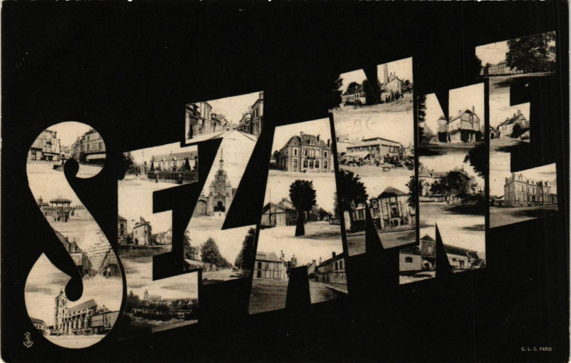 Carte postale ancienne Sezanne à Sézanne