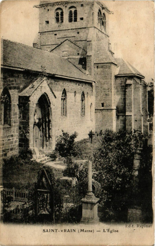 Carte postale ancienne Marne-L'Eglise
