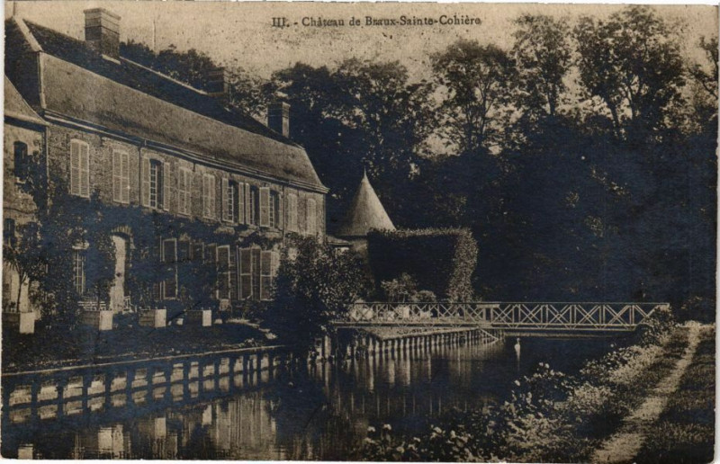 Carte postale ancienne Chateau de Braux-Sainte-Cohiers