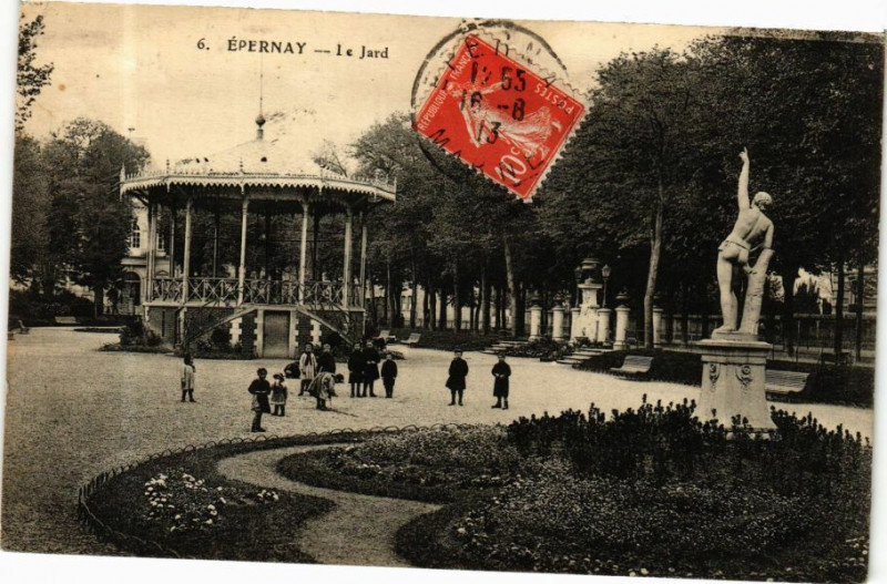 Carte postale ancienne Epernay --le-Jard à Épernay