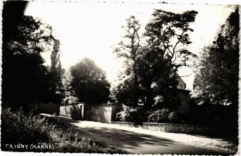 Carte postale ancienne Trigny à Trigny