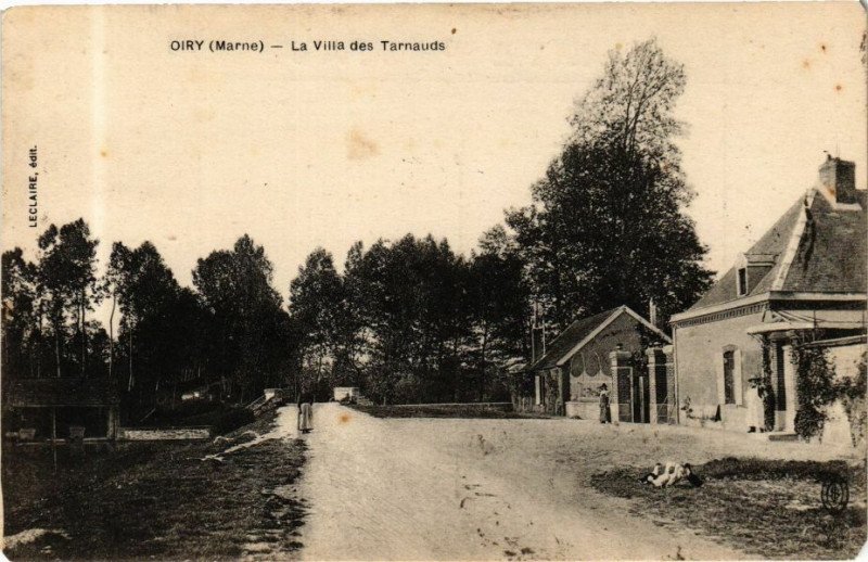 Carte postale ancienne Oiry (Marne) - La Villa des Tarnauds à Oiry