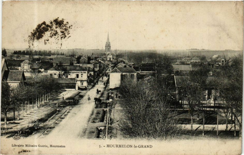 Carte postale ancienne Mourmelon-le-Grand à Mourmelon-le-Grand