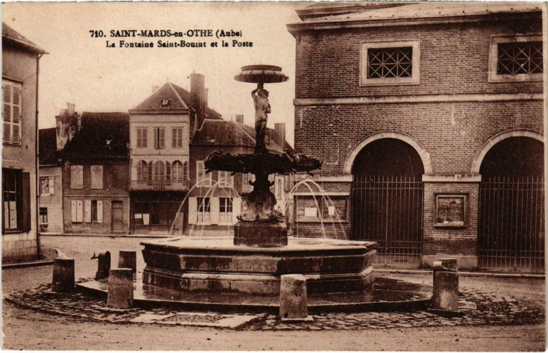 Carte postale ancienne Saint-Mards en Othe Aube à Saint-Mards-en-Othe