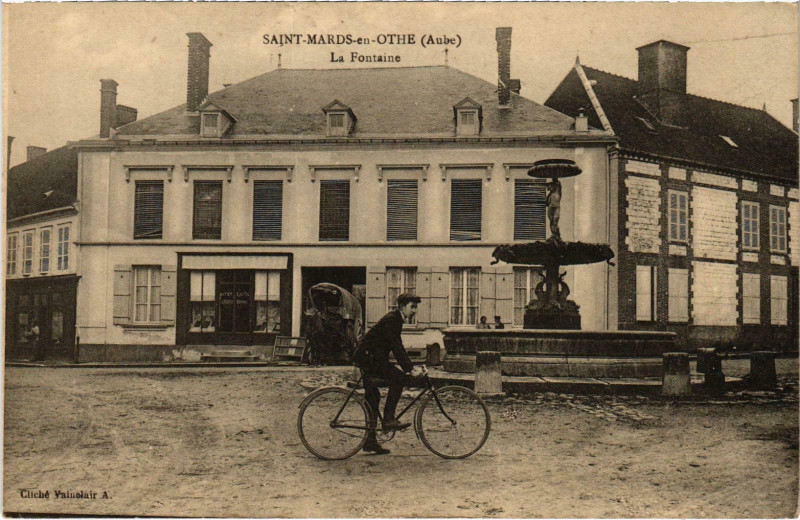 Carte postale ancienne Saint-Mards en Othe Aube à Saint-Mards-en-Othe