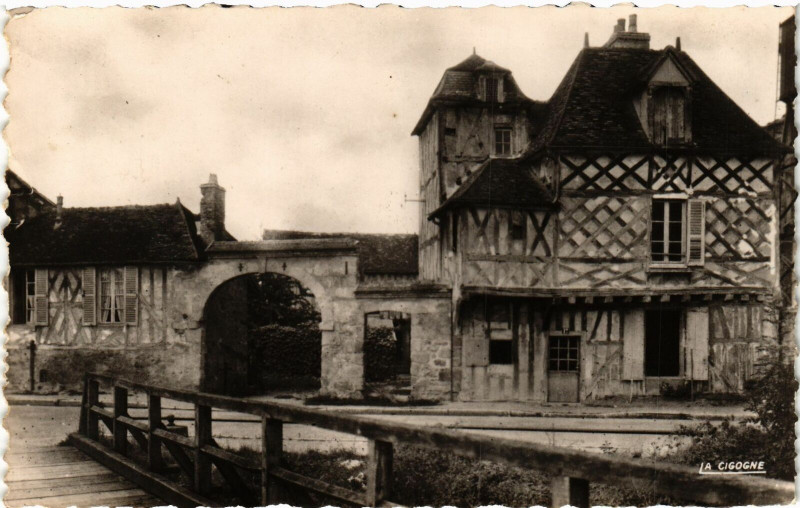 Carte postale ancienne Nogent sur Seine- Pavillon Henri Iv France à Nogent-sur-Seine