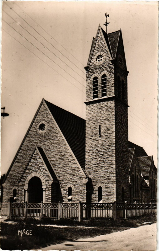 Carte postale ancienne Romilly sur Seine- Eglise Notre Dame France à Romilly-sur-Seine