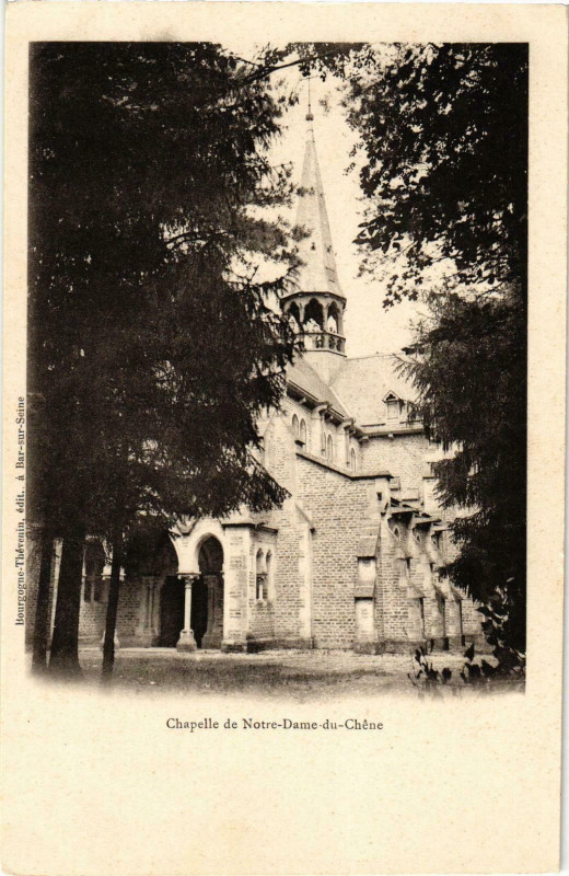Carte postale ancienne Chapelle Notre Dame du Chene France