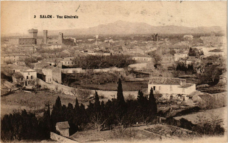 Carte postale ancienne Salon - Vue Générale à Salon