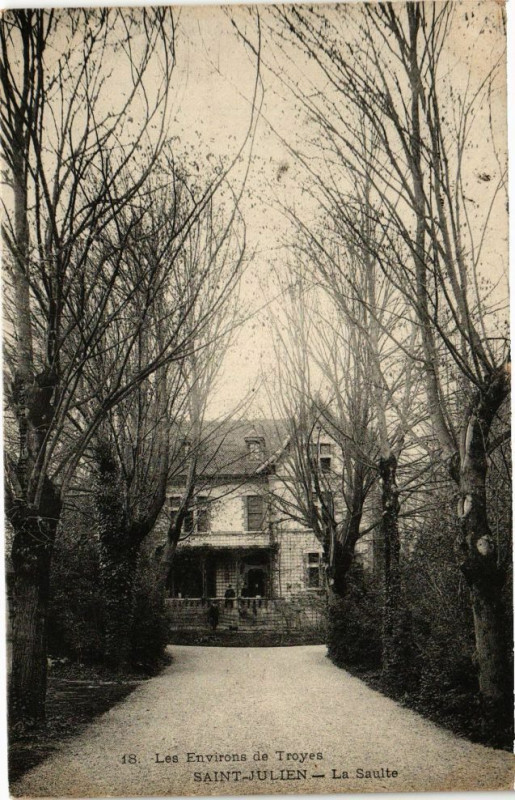 Carte postale ancienne Saint-Julien - La Saulte