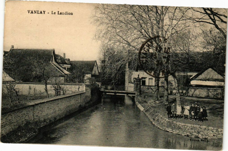 Carte postale ancienne Vanlay - Le Landion à Vanlay