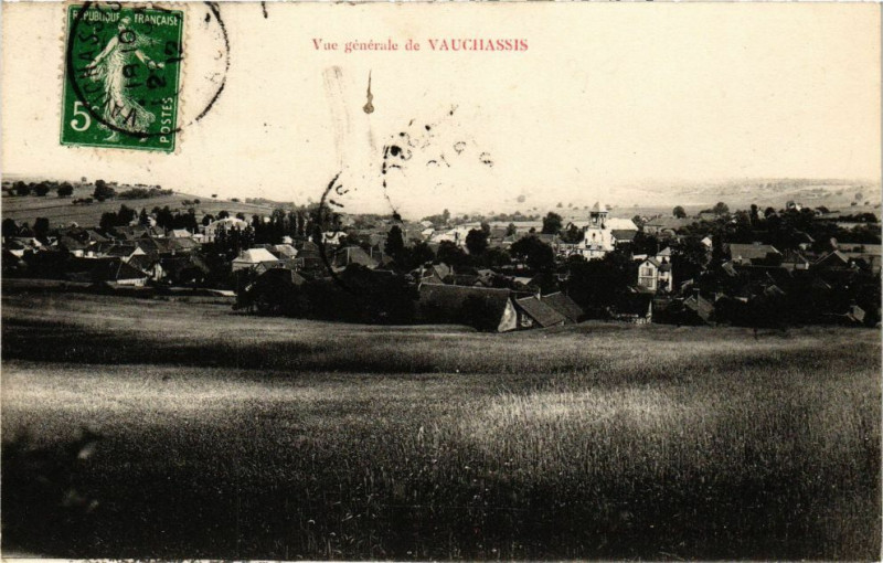 Carte postale ancienne Villeneuve-Aux-Chemins - La Chapelle St. Joseph