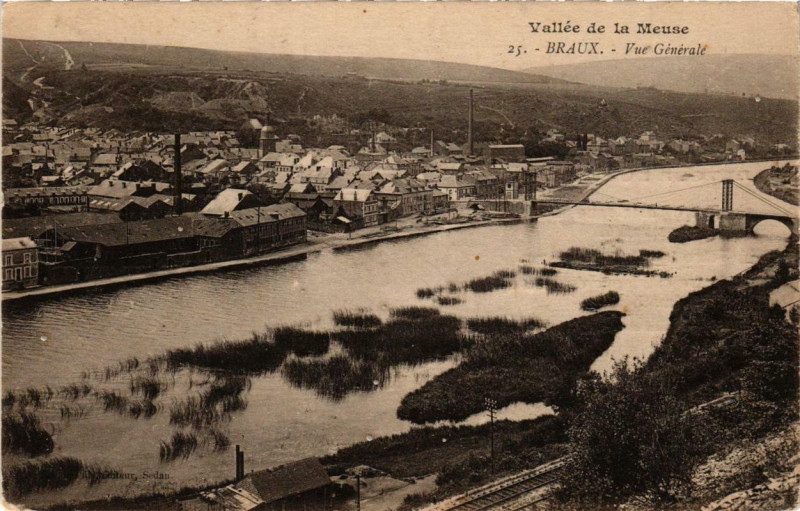 Carte postale ancienne Braux Vue générale