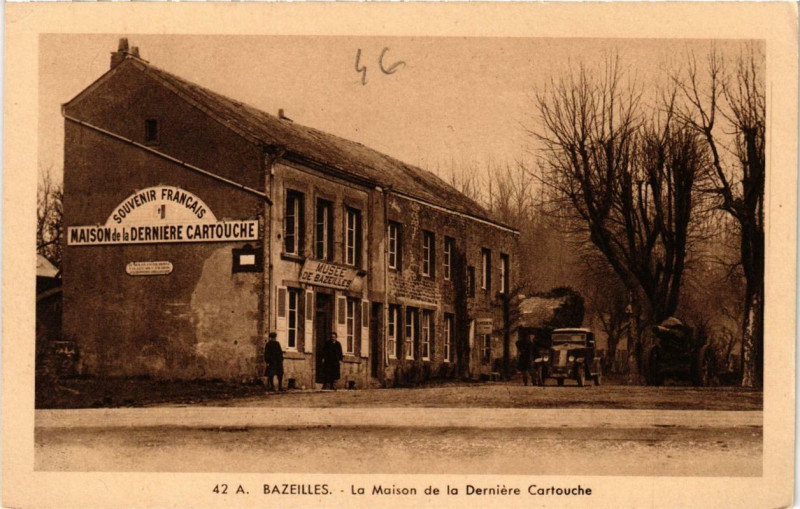 Carte postale ancienne Bazeilles La Maison de la Derniére Cartouche à Bazeilles