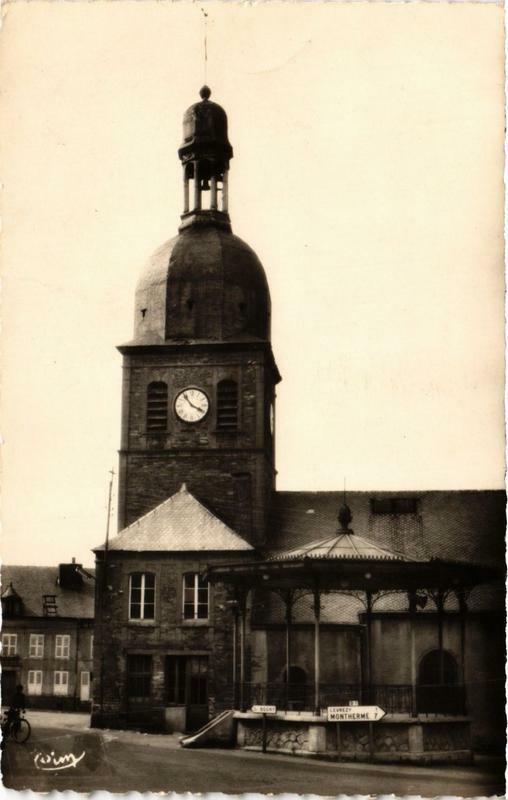 Carte postale ancienne Braux Eglise