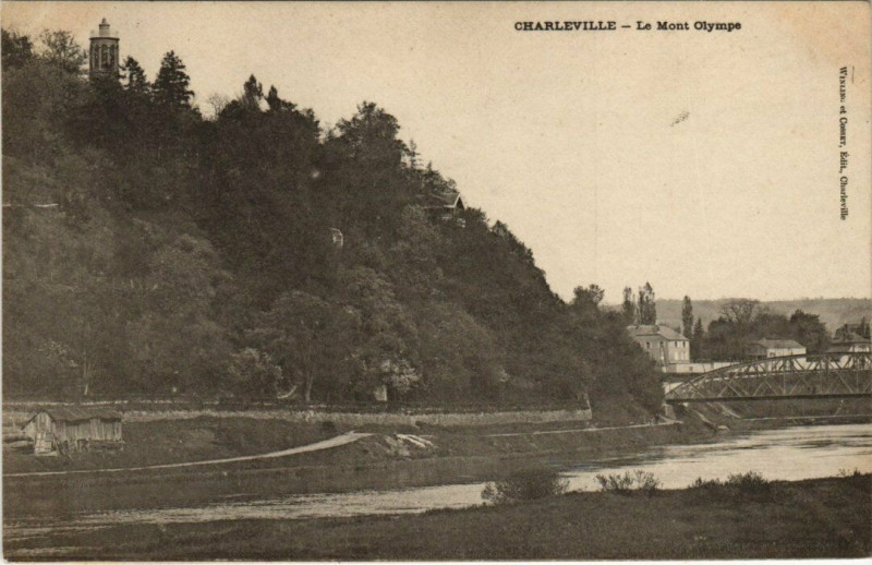 Carte postale ancienne Charleville - Le mont olympe