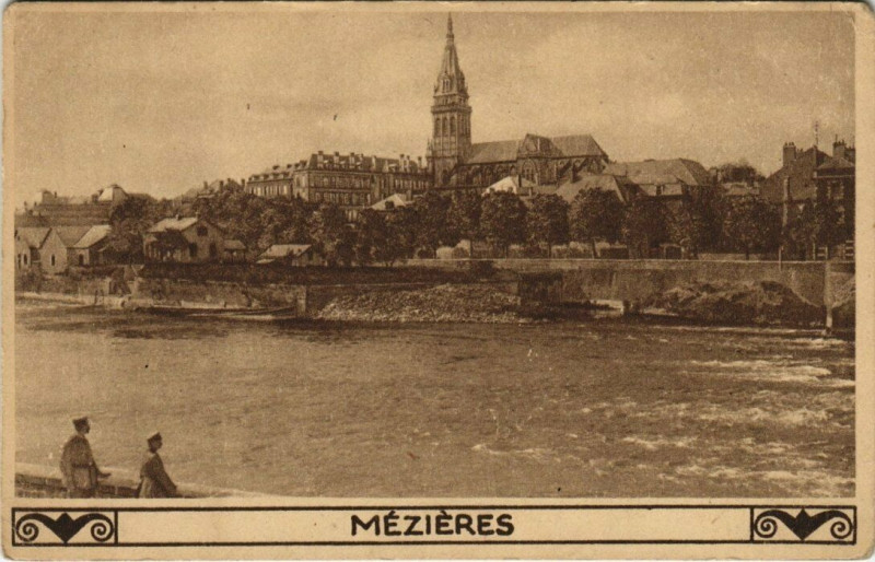 Carte postale ancienne Mezieres