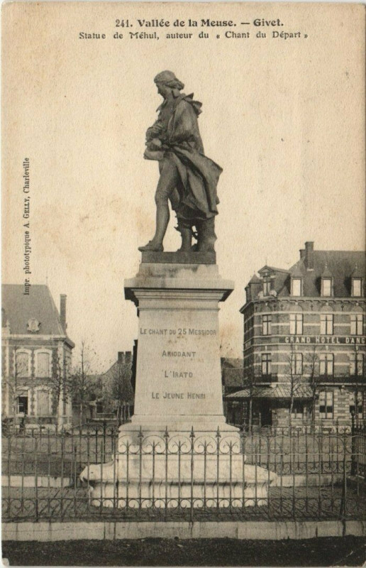 Carte postale ancienne Vallée de la meuse - Givet à Givet