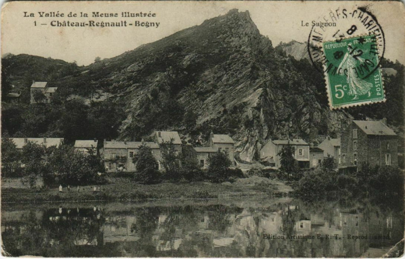 Carte postale ancienne Chateau-Regnault-Bogny