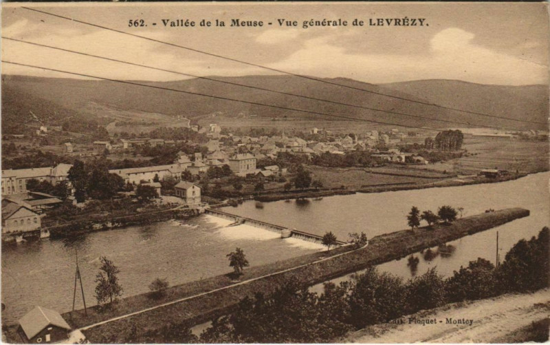 Carte postale ancienne Vue générale de Levrezy