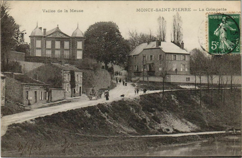 Carte postale ancienne Montcy-Saint-Pierre - La Grimpetta