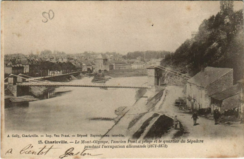 Carte postale ancienne Charleville - Le Mont-Olympe