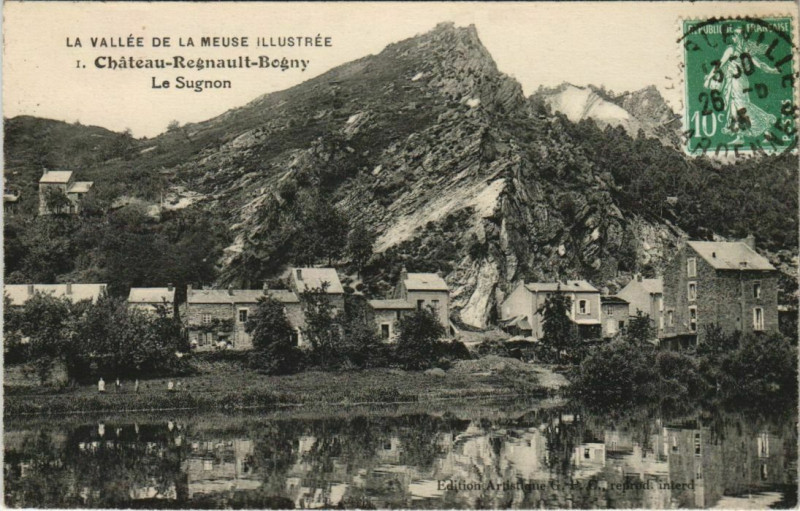 Carte postale ancienne Chateau-Regnault-Bogny - Le Sugnon