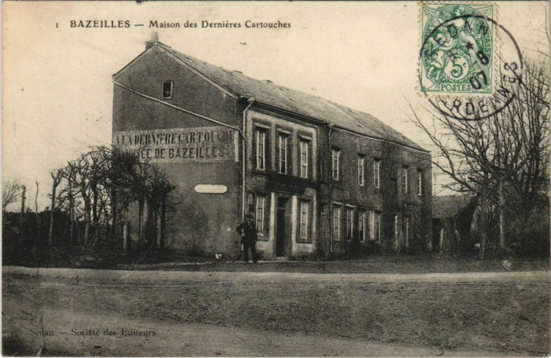 Carte postale ancienne Bazeilles - Maison des Dernieres Cartouches à Bazeilles