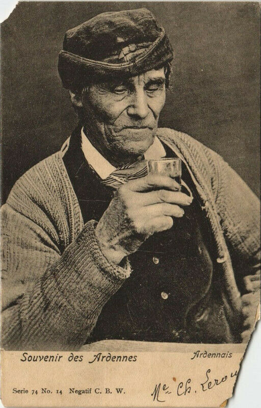Carte postale ancienne Souvenir des Ardennes