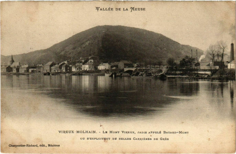 Carte postale ancienne Vireux Molhain Le Mont Vireux à Vireux-Molhain