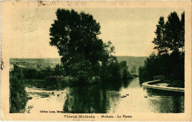 Carte postale ancienne Vieux Molhain Le Viorin