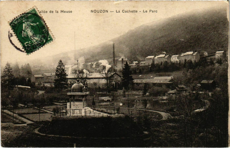 Carte postale ancienne Nouzon La Cachette La Parc