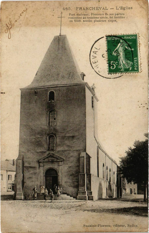 Carte postale ancienne Francheval-L'Eglise à Francheval