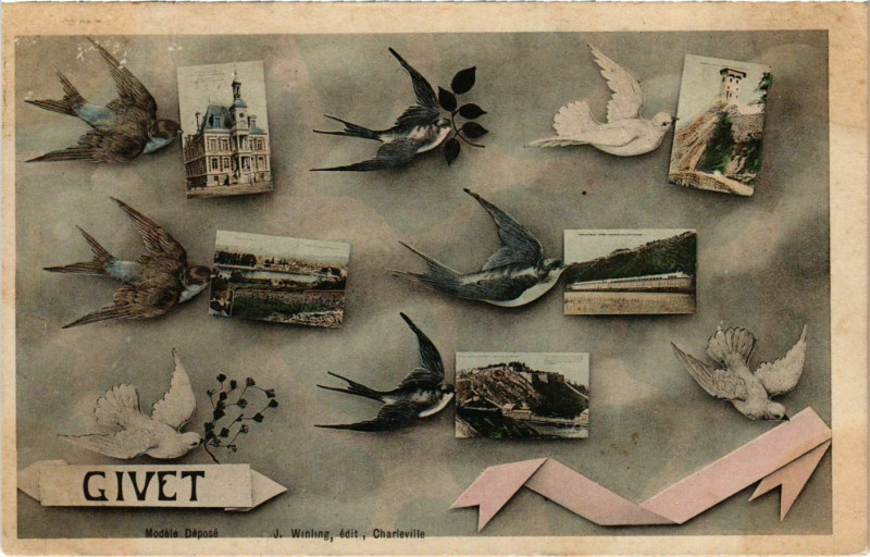 Carte postale ancienne Givet à Givet