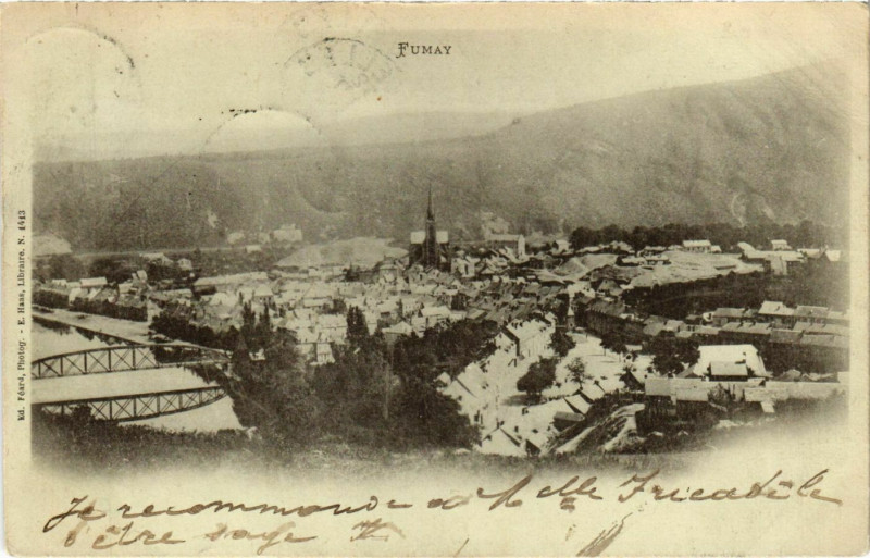 Carte postale ancienne Fumay à Fumay