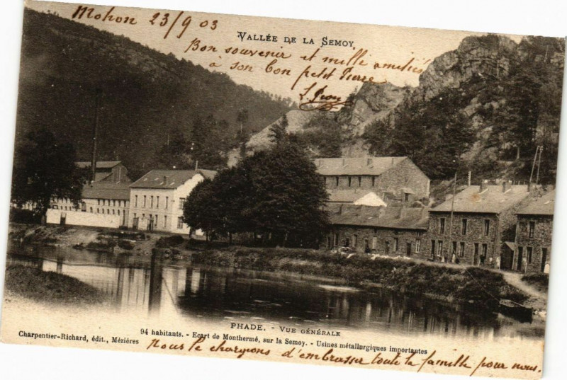 Carte postale ancienne Phade - Vue générale