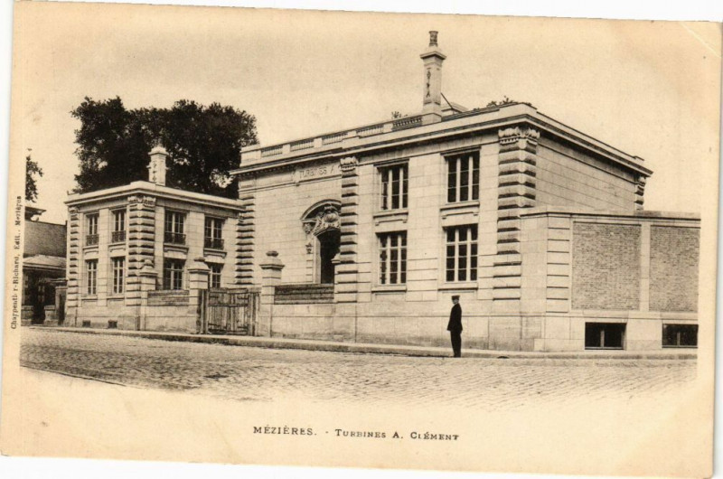 Carte postale ancienne Mezieres - Turrines A. Clément