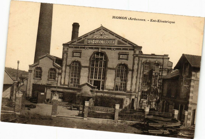 Carte postale ancienne Mohon - Est-Electrique