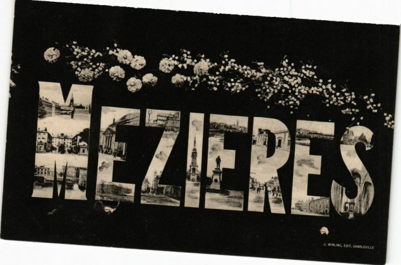 Carte postale ancienne Mezieres