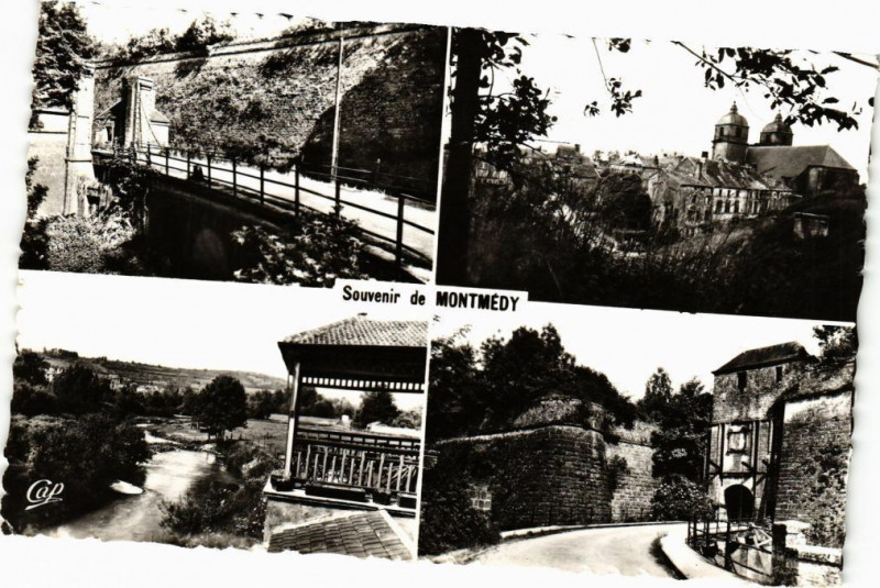 Carte postale ancienne Souvenir de Montmédy