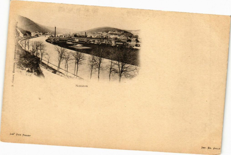 Carte postale ancienne Nouzon