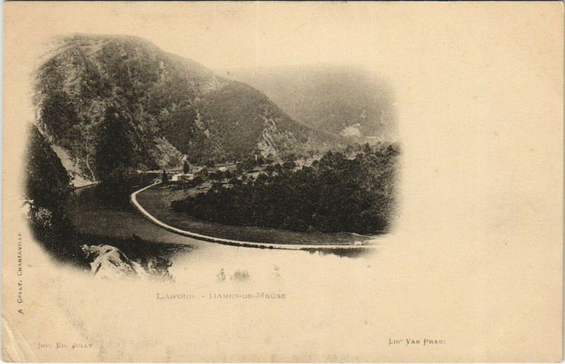 Carte postale ancienne Laifour - Dames-de-Meuse à Laifour