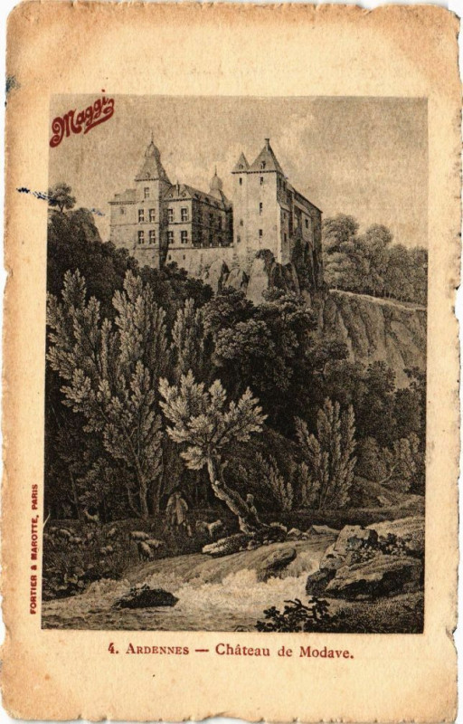 Carte postale ancienne Chateau de Modave