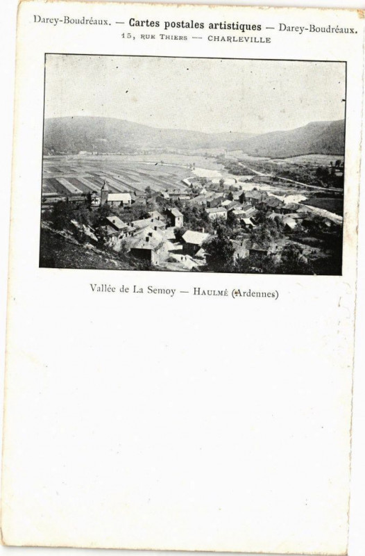Carte postale ancienne Darcy-Boudréaux - Cartes postales artistiques - Rue Thiers ..
