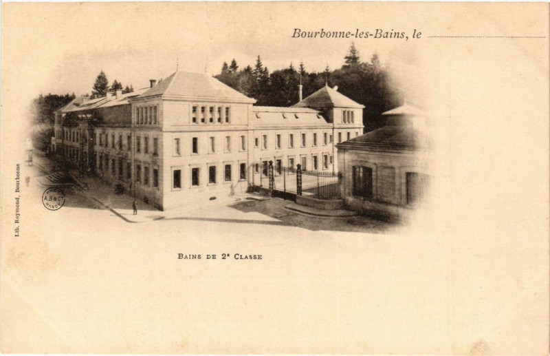 Carte postale ancienne Bourbonne-les-Bains à Bourbonne-les-Bains